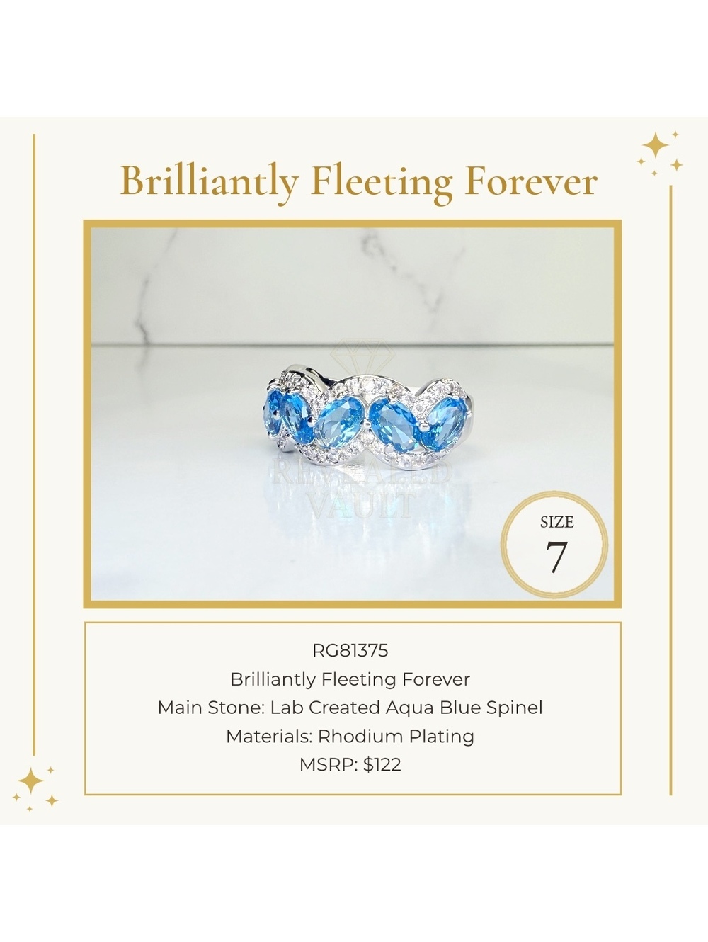 Brilliantly Fleeting Forever - Size 7 - OG